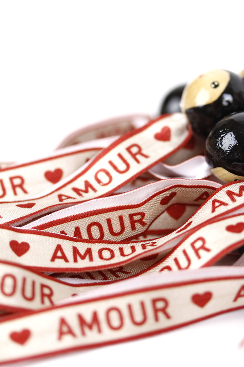 (image pour) Marque Page Elastique AMOUR 💘
